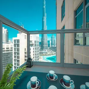 Durrani Homes - Residences Lux Two Bedroom With Burj Khalifa Fountain View Dubai